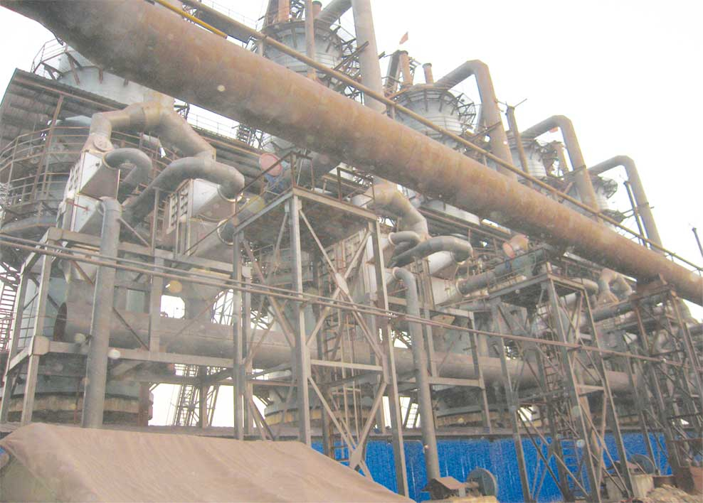 鋼廠(chǎng)石灰窟CGK-I空氣預熱口